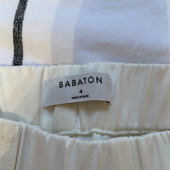 Aritzia Babaton Titan Pant in Milk, Size 4 - Picture 4 of 8